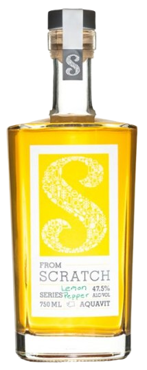 Scratch Lemon Pepper Aquavit