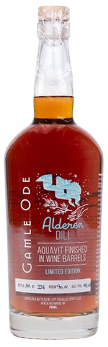 Gamle Ode Alderen Dill Aquavit Finished in Wine Barrels