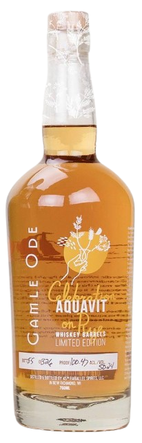 Gamle Ode Celebration Aquavit on Rye Whiskey Barrels