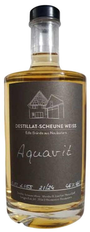 Destillat-Scheune Weiss Aquavit