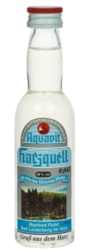 Harzquell Aquavit — front
