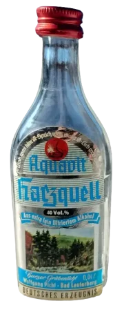 Harzquell Aquavit — front