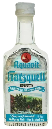 Harzquell Aquavit — front