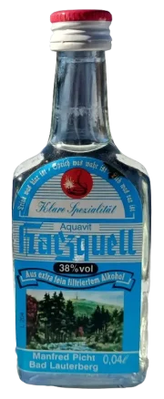 Harzquell Aquavit — front