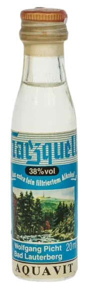 Harzquell Aquavit — front