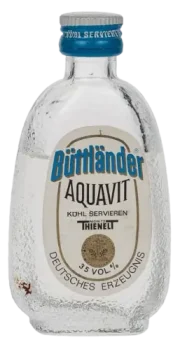 Büttländer Aquavit — front