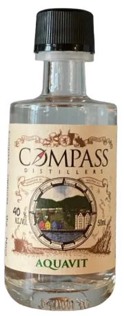 Compass Aquavit — front