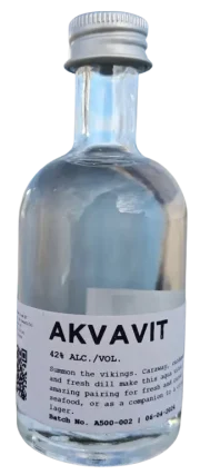 Copperpenny Akvavit — front