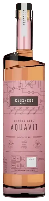 Crosscut Distillery Barrel Aged Aquavit