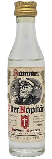 Hammer Alter Kapitän Aquavit — front