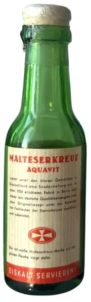 Malteserkreuz Aquavit — back