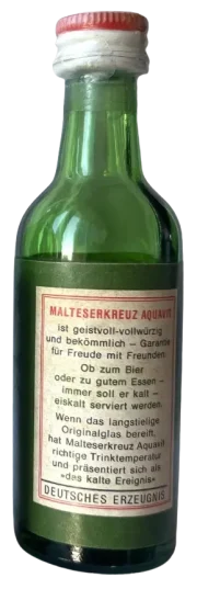 Malteserkreuz Aquavit — back