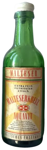 Malteserkreuz Aquavit — front