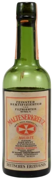 Malteserkreuz Aquavit — front