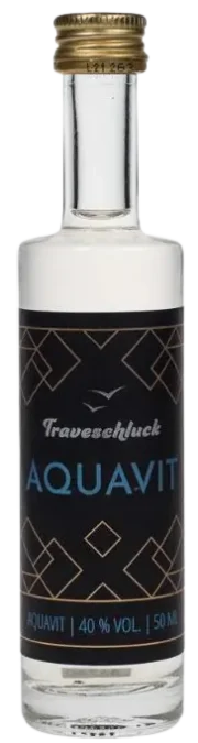 Traveschluck Aquavit — front