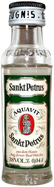 Sankt Petrus Aquavit — front