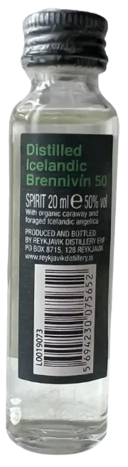 64° Reykjavik Brennivin 50 — back
