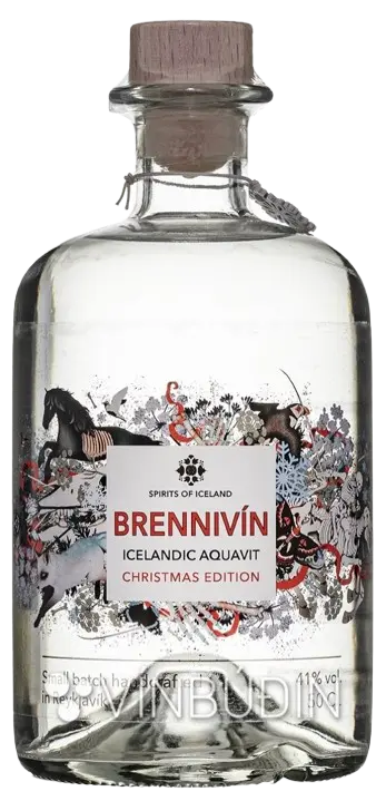 Brennivín Icelandic Aquavit Christmas Edition