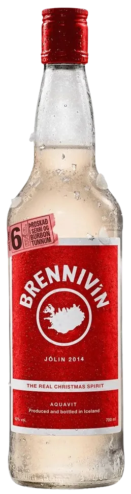 Brennivín Jólín 2014 Christmas Aquavit