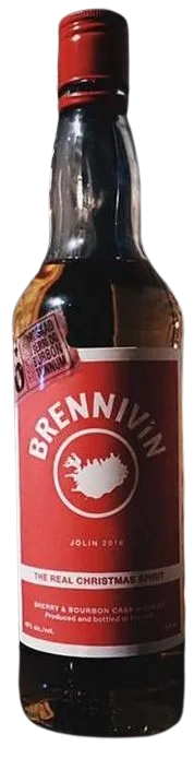 Brennivín Jólín 2016 Christmas Aquavit