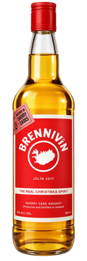 Brennivín Jólín 2017 Christmas Aquavit