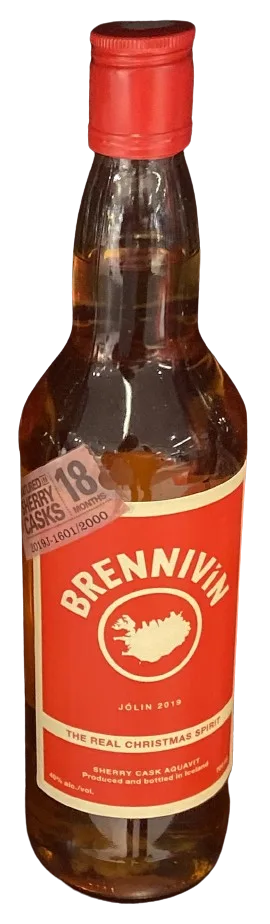 Brennivín Jólín 2019 Christmas Aquavit