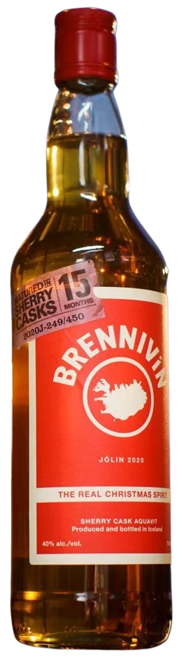 Brennivín Jólín 2020 Christmas Aquavit