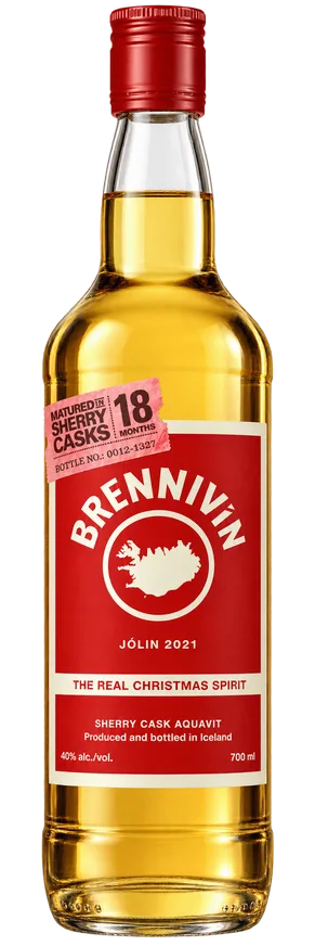 Brennivín Jólín 2021 Christmas Aquavit