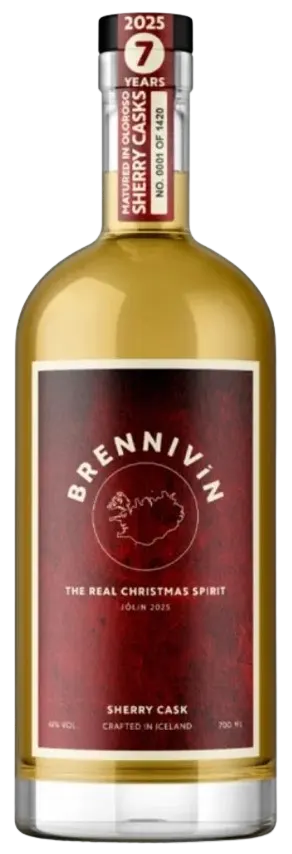 Brennivín Jólín 2025 Christmas Aquavit