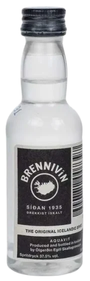 Brennivín Original Icelandic Aquavit — front