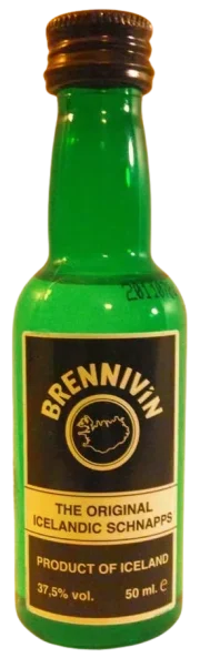 Brennivín Original Icelandic Aquavit — front