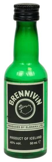 Brennivín Original Icelandic Aquavit — front
