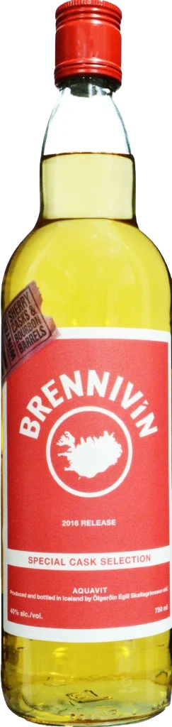 Brennivín Special Cask Selection 2016 Aquavit