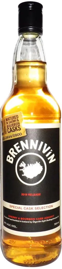 Brennivín Special Cask Selection 2018 Aquavit