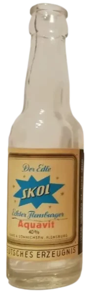 SKOL Flensburger Aquavit — front
